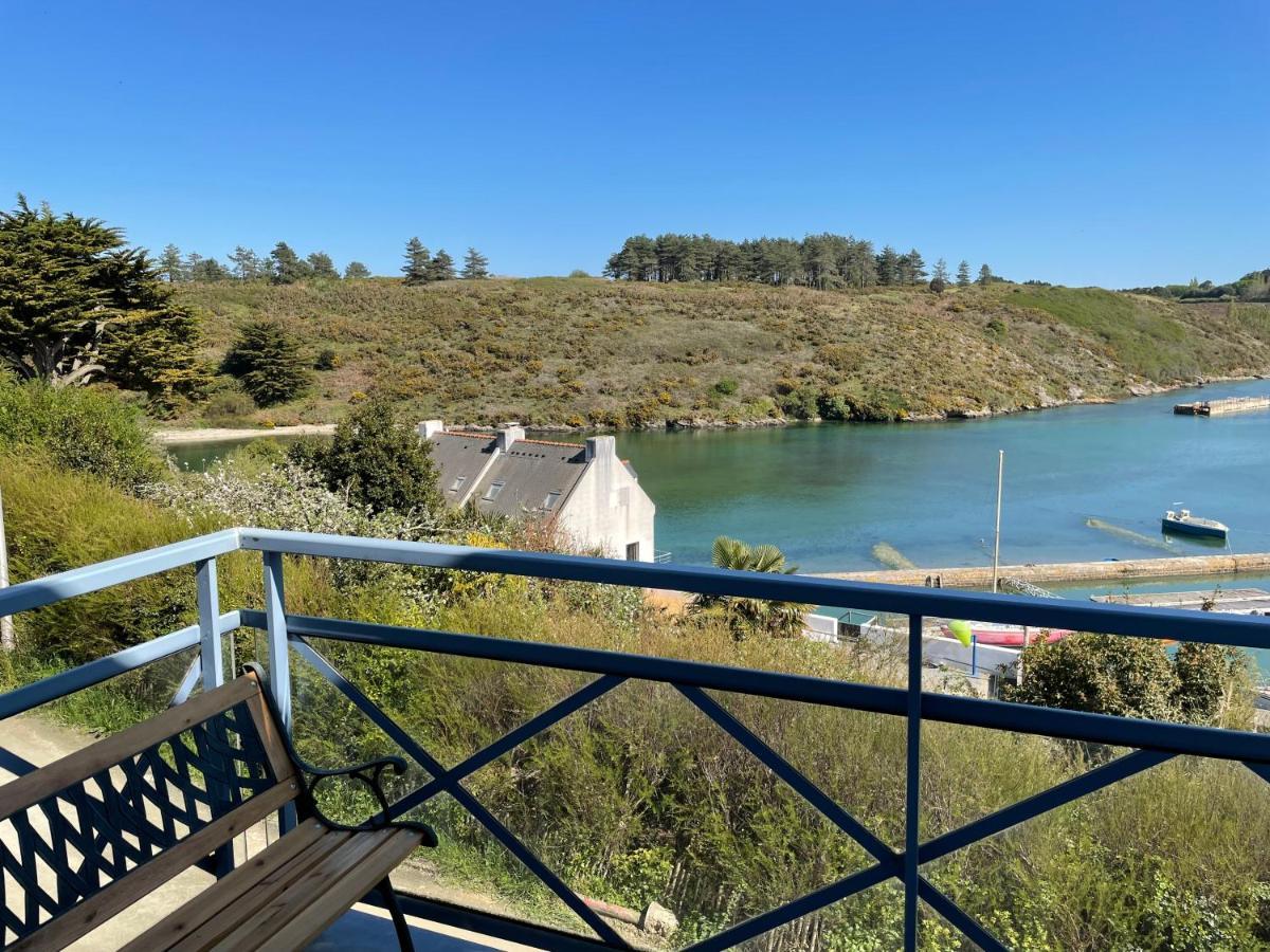 Appartement T3 Vue Mer Sauzon Balcon Et Parking Prive Exterior photo